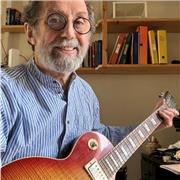 I teach fretted instruments (electric guitar, bass guitar, classical guitar, acoustic guitar, ukulele) and melodeon.